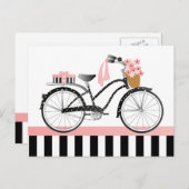 Polka Dot Bike-New Postkarte (Vorne/Hinten)