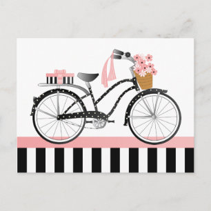 Polka Dot Bike-New Postkarte
