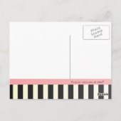 Polka Dot Bike Postkarte (Rückseite)