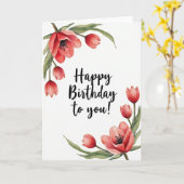 Polka Dot Bloom Karte (Gelbe Blume)