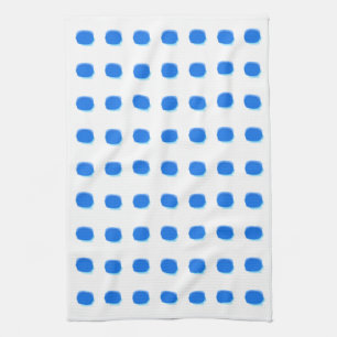 Polka-Dot-Blues Küchentuch