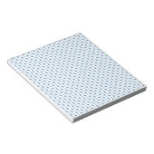 Polka Dot Blues Notizblock (angewinkelt)