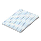 Polka Dot Blues Notizblock (Rotiert)