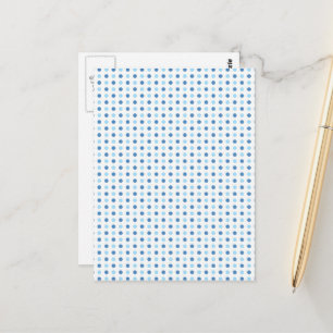 Polka Dot Blues Postkarte