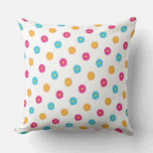 Polka Dot Blume Kissen