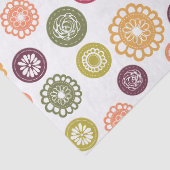 Polka Dot Blumen - Seidenpapier (Detail)