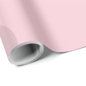 Polka Dot Blush Pink Geschenkpapier (Rolleneckpunkt)