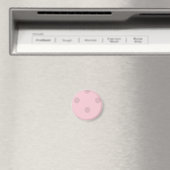 Polka Dot Blush Pink Magnet (In Situ (Geschirrspüler))