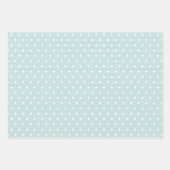Polka Dot Boy Baby Shower Geschenkpapier Set (Vorderseite 2)