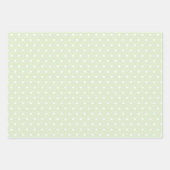 Polka Dot Boy Baby Shower Geschenkpapier Set (Vorderseite)