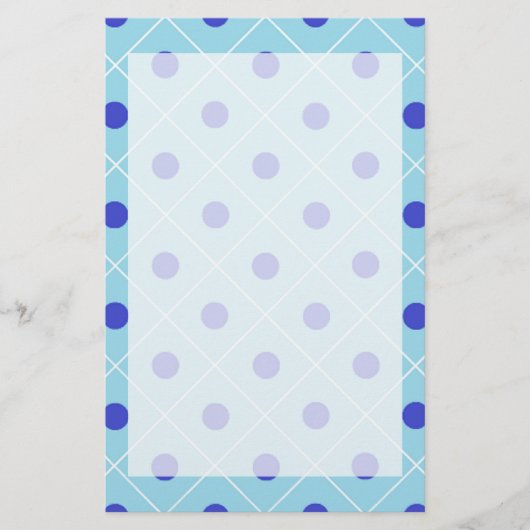 Polka Dot Briefpapier (Vorderseite)