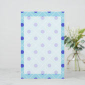 Polka Dot Briefpapier (Stehend Vorderseite)