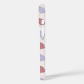 Polka Dot Bunnies-Muster in rosa Case-Mate iPhone Hülle (Rückseite / Links)