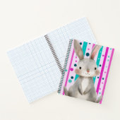 Polka Dot Bunny Delight Notizblock (Innenseite)