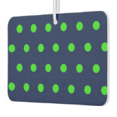 Polka Dot Car Air Freshener (blau & Limettengrün) Autolufterfrischer (Links)