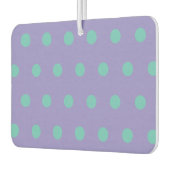 Polka Dot Car Air Freshener (Lavender & Aqua) Autolufterfrischer (Links)