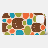 Polka Dot Cats Muster Case-Mate iPhone Hülle (Rückseite (Horizontal))