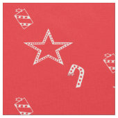 Polka Dot Christmas Fabrics von Kriyas Collection Stoff (Nahaufnahme)