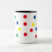 Polka Dot Coffee Tasse (Mittel)