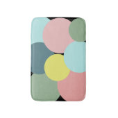 Polka Dot Colors of Bermuda Bath Mat Badematte (Vorderseite Vertikal)