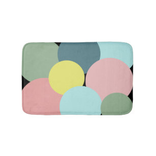 Polka Dot Colors of Bermuda Bath Mat Badematte