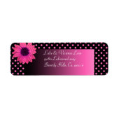 Polka Dot Daisy Pink Wedding (Vorne)