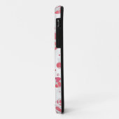 Polka Dot Dalmatiner Rosa und Weiß Case-Mate iPhone Hülle (Hinten/Links)