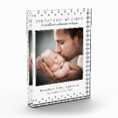 Polka Dot Day Ich traf mein Daddy Foto Kinderzimme (Links)