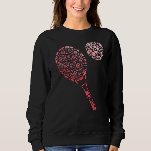 Polka Dot Day Tennis International Dot Day Sweatshirt (Vorderseite)
