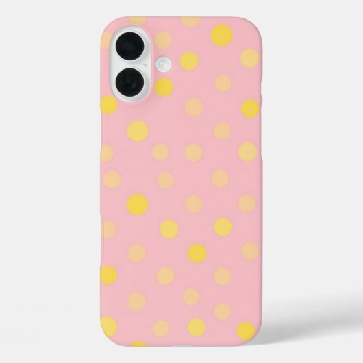 Polka Dot Delight Case-Mate iPhone Hülle (Rückseite)