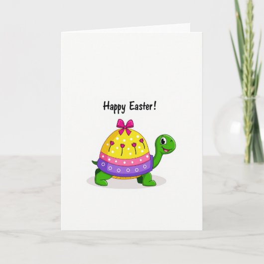 Polka Dot Easter Reptile Card Karte (Vorderseite)