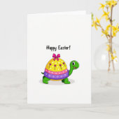 Polka Dot Easter Reptile Card Karte (Gelbe Blume)