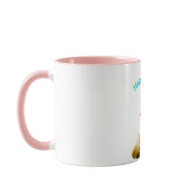 Polka Dot Egg Chick mit Brillen Happy Oaster