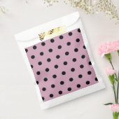 Polka Dot favorit Taschen (rosa & schwarz) Geschenktütchen (Versiegelt)
