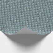 Polka Dot Fish Pattern Geschenkpapier (Ecke)