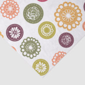 Polka Dot Flowers -  Seidenpapier (Detail)
