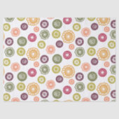 Polka Dot Flowers -  Seidenpapier (Vorderseite)
