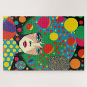 Polka-dot FRAMA Puzzle (Horizontal)