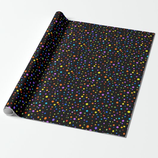 Polka Dot Fun Wrapping Paper Geschenkpapier (Ungerollt)