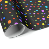 Polka Dot Fun Wrapping Paper Geschenkpapier (Rolleneckpunkt)