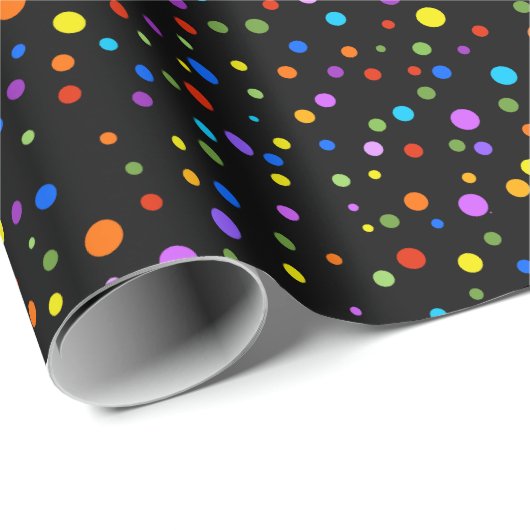 Polka Dot Fun Wrapping Paper Geschenkpapier (Rolleneckpunkt)