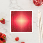 Polka Dot Gemustert Red Serviette (Beispiel)