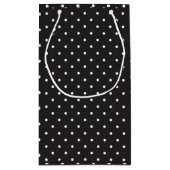 Polka Dot Geschenktasche Kleine Geschenktüte (Rückseite)
