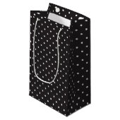 Polka Dot Geschenktasche Kleine Geschenktüte (Vorderseite Schrägansicht)