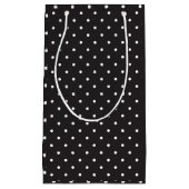 Polka Dot Geschenktasche Kleine Geschenktüte (Vorderseite)