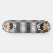 Polka Dot Girl Skateboard (Horizontal)