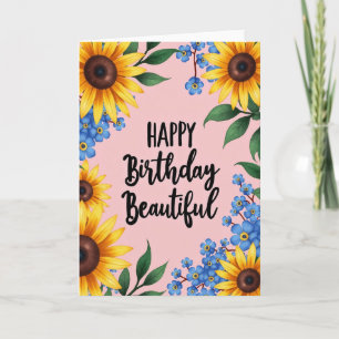 Polka Dot Golden Bloom Karte