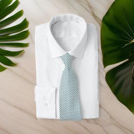 Polka Dot Green Light Green Minimal Classic Krawatte