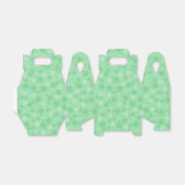 Polka dot green tones retro sechziger Jahre Geschenkschachtel (Ungefaltet)