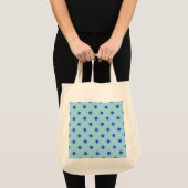 Polka Dot Grocery Tasche (Vorderseite (Produkt))